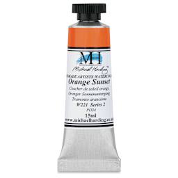 Michael Harding Artists Watercolor - Orange Sunset, 15 ml
