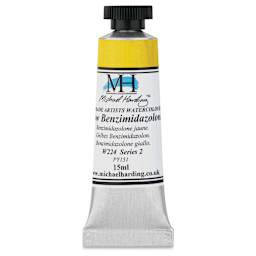 Michael Harding Artists Watercolor - Yellow Benzimidazolone, 15 ml