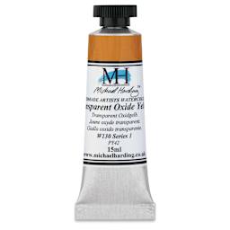 Michael Harding Artists Watercolor - Transparent Oxide Yellow, 15 ml