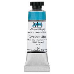 Michael Harding Artists Watercolor - Cerulean Blue, 15 ml
