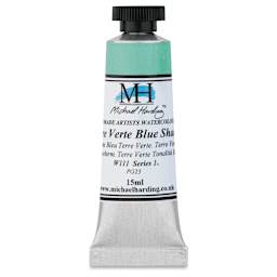 Michael Harding Artists Watercolor - Terre Verte Blue Shade, 15 ml