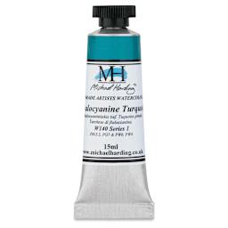 Michael Harding Artists Watercolor - Phthalocyanine Turquoise, 15 ml