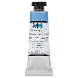 Michael Harding Artists Watercolor - Kings Blue Deep, 15 ml