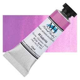 Michael Harding Artists Watercolor - Wisteria, 15 ml tube and swatch