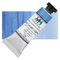 Michael Harding Artists Watercolor - Lapis Lazuli (Afghan), 15 ml tube and swatch