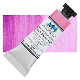 Michael Harding Artists Watercolor - Cobalt Violet Light, 15 ml tube and swatch