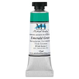 Michael Harding Artists Watercolor - Emerald Green, 15 ml