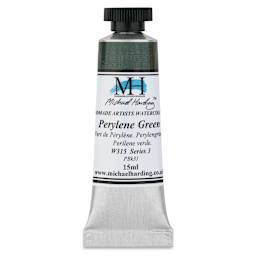 Michael Harding Artists Watercolor - Perylene Green, 15 ml