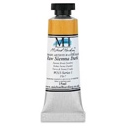Michael Harding Artists Watercolor - Raw Sienna Dark, 15 ml