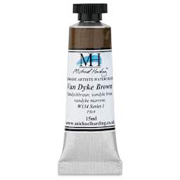 Michael Harding Artists Watercolor - Van Dyke Brown, 15 ml