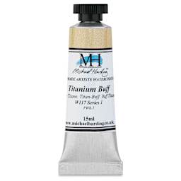 Michael Harding Artists Watercolor - Titanium Buff, 15 ml