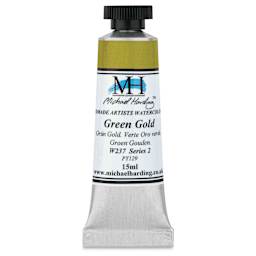 Michael Harding Artists Watercolor - Green Gold, 15 ml