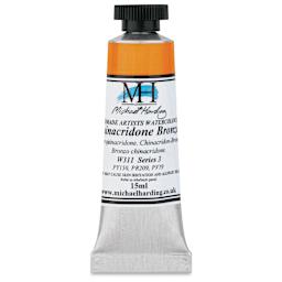 Michael Harding Artists Watercolor - Quinacridone Bronze, 15 ml