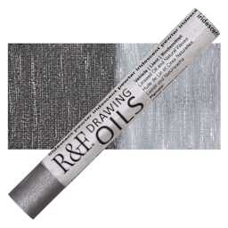 R&F Drawing Oil Stick -Iridescent Pewter, 12 ml