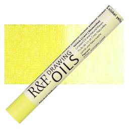 R&F Drawing Oil Stick - Nickel Yellow, 12 ml