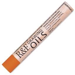 R&F Drawing Oil Stick - Cadmium Orange, 12 ml