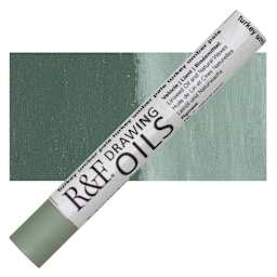 R&F Drawing Oil Stick - Turkey Umber Pale, 12 ml