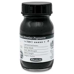 Schmincke Pigment - Lamp Black, 100 ml Jar