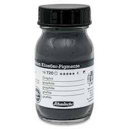 Schmincke Pigment - Graphite, 100 ml Jar