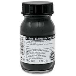 Schmincke Pigment - Vine Black, 100 ml Jar back
