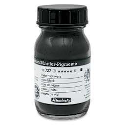 Schmincke Pigment - Vine Black, 100 ml Jar