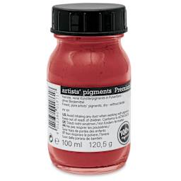 Schmincke Pigment - Pompeiian Red, 100 ml Jar back