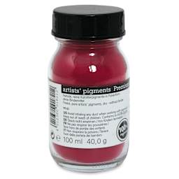 Schmincke Pigment - Alizarine Crimson Deep, 100 ml Jar back