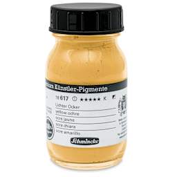 Schmincke Pigment - Yellow Ochre, 100 ml Jar