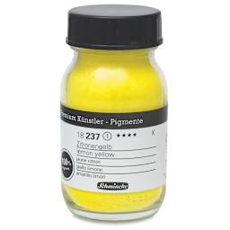 Schmincke Pigment - Lemon Yellow, 100 ml Jar
