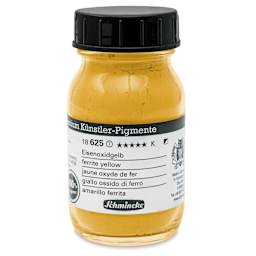 Schmincke Pigment - Ferrite Yellow, 100 ml Jar