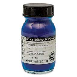 Schmincke Pigment - Phthalo Blue, 100 ml Jar back
