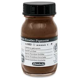 Schmincke Pigment - Burnt Umber, 100 ml Jar