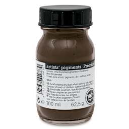 Schmincke Pigment - Vandyke Brown, 100 ml Jar back