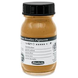 Schmincke Pigment - Gold Ochre, 100 ml Jar