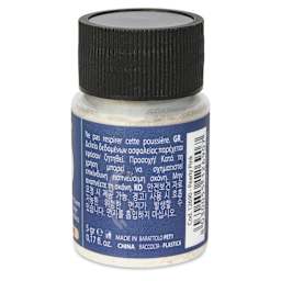 Fleur Powder Pigment - Pearly Pink (Metallic), 5 g back of bottle