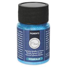 Fleur Powder Pigment - Ocean Blue (Metallic), 5 g