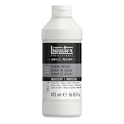 Liquitex Effects Pouring Medium - Iridescent, 16 oz bottle
