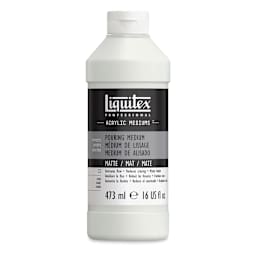 Liquitex Effects Pouring Medium - Matte, 16 oz bottle