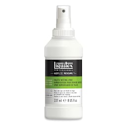 Liquitex Fluids Palette Wetting Spray - Front view of 8 oz Bottle