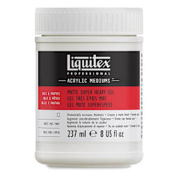 Liquitex Medium - Super Heavy Gel Medium, Matte, 8 oz jar