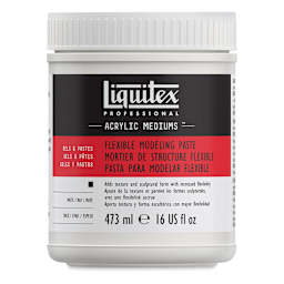 Liquitex Medium - Flexible Modeling Paste - 16 oz jar
