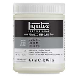 Liquitex Effects String Gel Medium - 16 oz jar