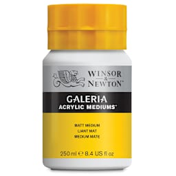 Winsor & Newton Galeria Acrylic Medium - Matte, 250 ml bottle