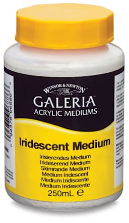 Winsor & Newton Galeria Iridescent Medium - Front of 250 ml Jar