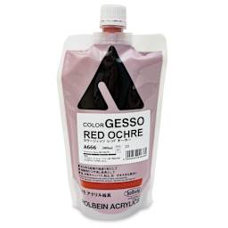 Holbein Acryla Gesso - Red Ochre, 300 ml pouch