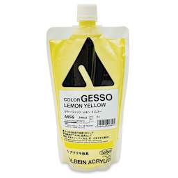 Holbein Acryla Gesso - Lemon Yellow, 300 ml pouch