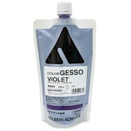 Holbein Acryla Gesso - Violet, 300 ml pouch