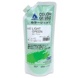 Holbein Acryla Gesso - Light Green, 300 ml pouch