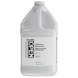 Golden Open Acrylic Medium - Gloss, 128 oz jar