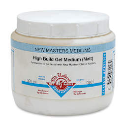 Old Holland New Masters High Build Gel Medium - Matte, 500 ml jar